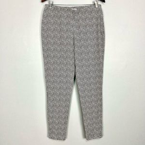 Cut Loose Pull On Carrot Pants Women’s Size M Woven Cotton Blend Elastic Waist